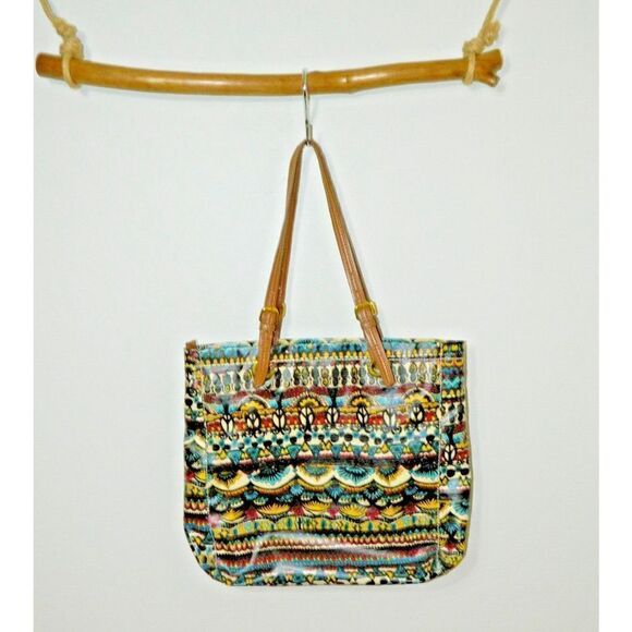 THE SAK Sakroots Purse Tote Bag  Artist One World Artist Metro - Picture 1 of 11
